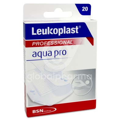 Leukoplast Aqua Pro Apósito Adhesivo Transparente 20 Unidades Surtido