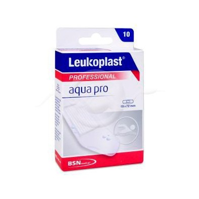 Leukoplast Aqua Pro Apósito Adhesivo Transparente 10 Unidades 72 mm x 19 mm
