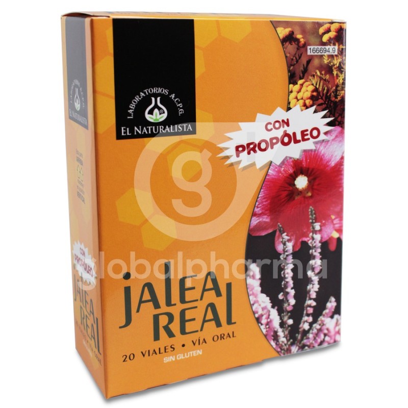 Jalea Real el Naturalista 20 Viales 10 ml
