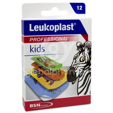 Leukoplast Kids Zoo Apósito Adhesivo 12 Unidades Surtido