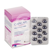 Capicaps Cabello y Uñas 60 Cap