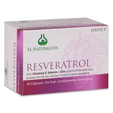 Resveratrol el Naturalista 60 Cápsulas
