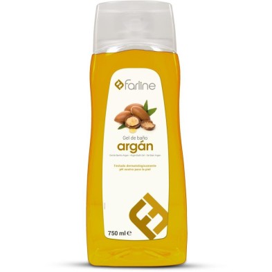 Farline Gel de Baño y Ducha Argán, 750 ml