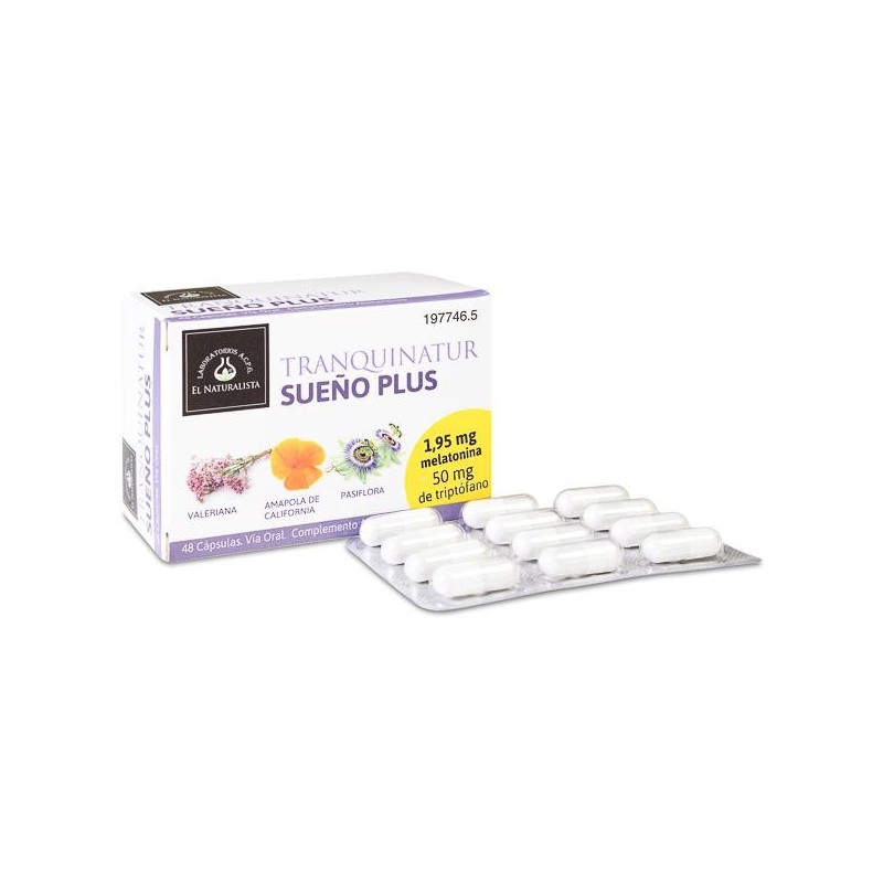 Tranquinatur Sueño Plus el Naturalista 48 Cápsulas