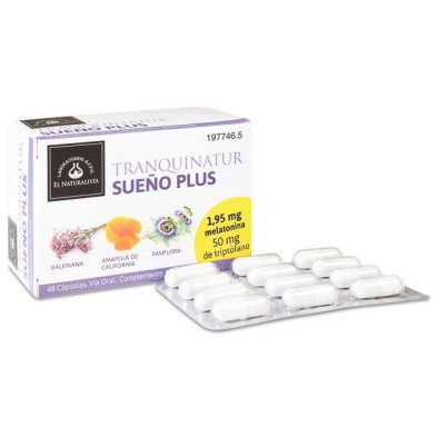 Tranquinatur Sueño Plus el Naturalista 48 Cápsulas