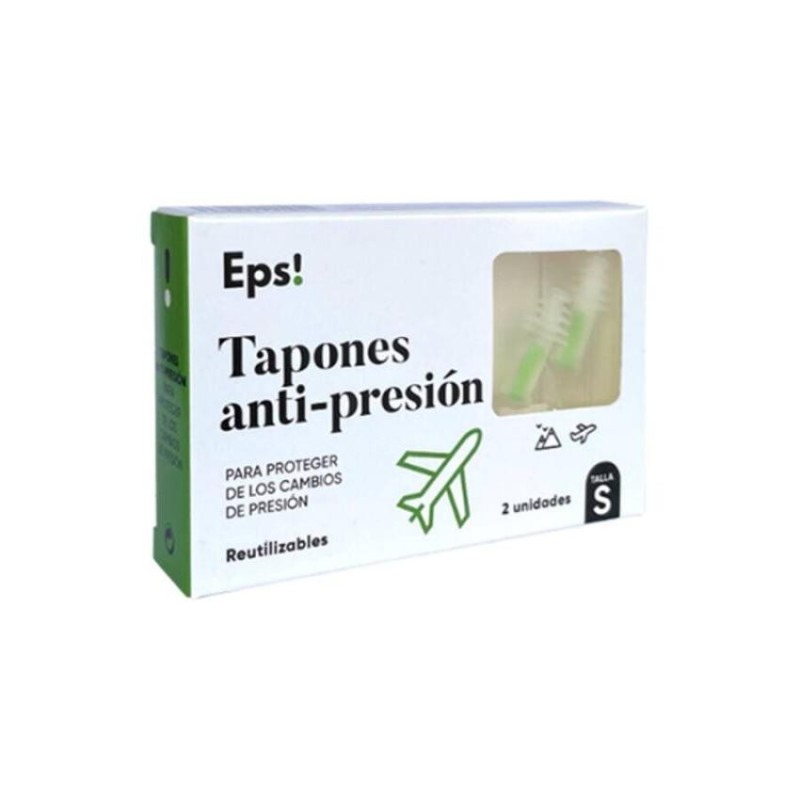 Tapones Anti-presion Eps! 2 Unidades Talla S