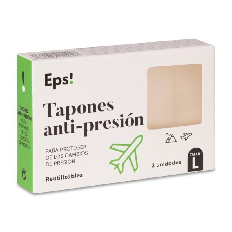 Tapones Anti-presion Eps! 2 Unidades Talla l