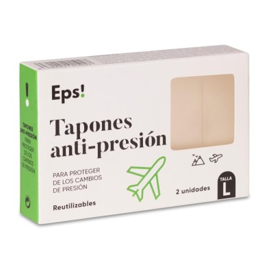 Tapones Anti-presion Eps! 2 Unidades Talla l