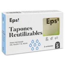 Tapones de Silicona Reutilizables Eps! 2 Unidades Talla S