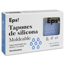 Tapones de Silicona Moldeables Eps! 6 Unidades