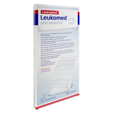 Apósito Estéril Adhesivo Leukomed Skin Sensitive 5 Unidades 25 x 10 cm