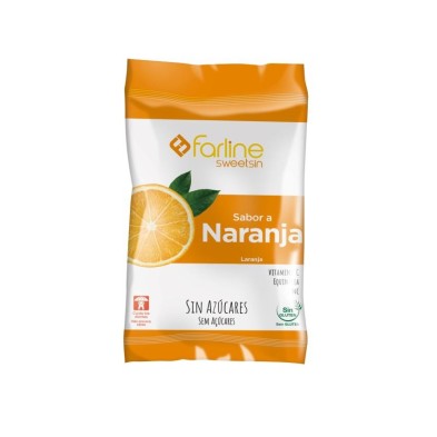 Farline Sweetsin Caramelos 1 Bolsa 40 g Sabor Naranja