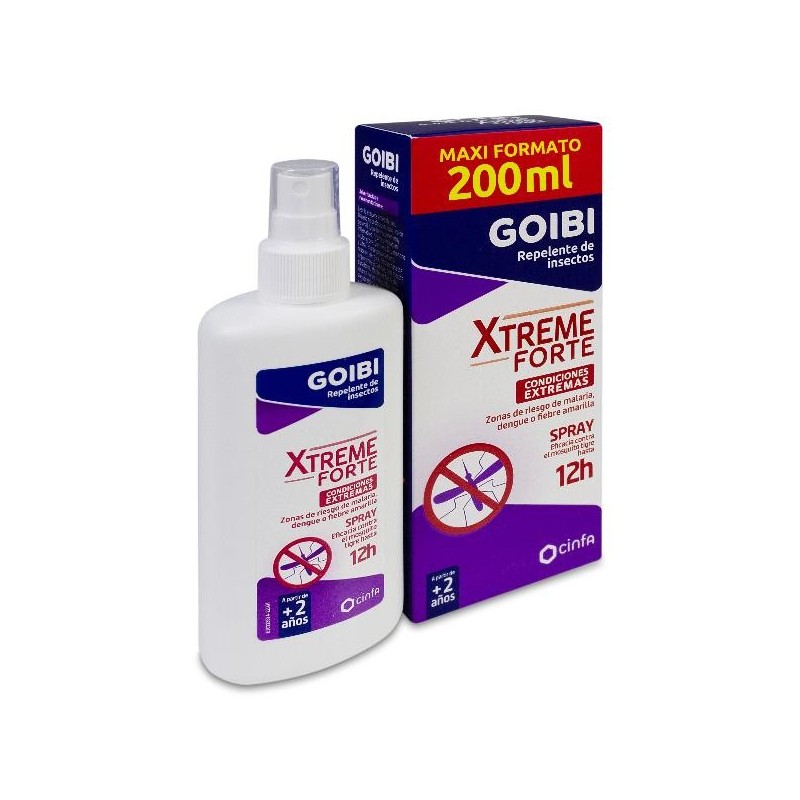 Goibi Xtreme Forte Repelente de Insectos 1 Spray 200 ml