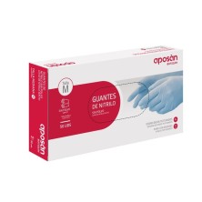 Guantes de Nitrilo Aposan Botiquin 50 Unidades Talla m