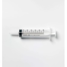 Jeringa Apirogena de 3 Cuerpos con Cateter Aposan Botiquin 1 Unidad 60 ml