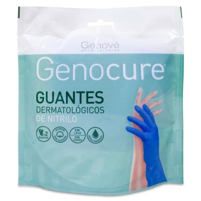 Guantes de Nitrilo Genocure Dermatologico Talla s/6 1 Par