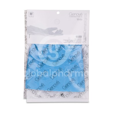 Guantes de Nitrilo Genocure Dermatologico Talla m/7 1 Par