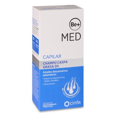 Be+ Med Capilar Champú Caspa Grasa Ds 1 Envase 150 ml