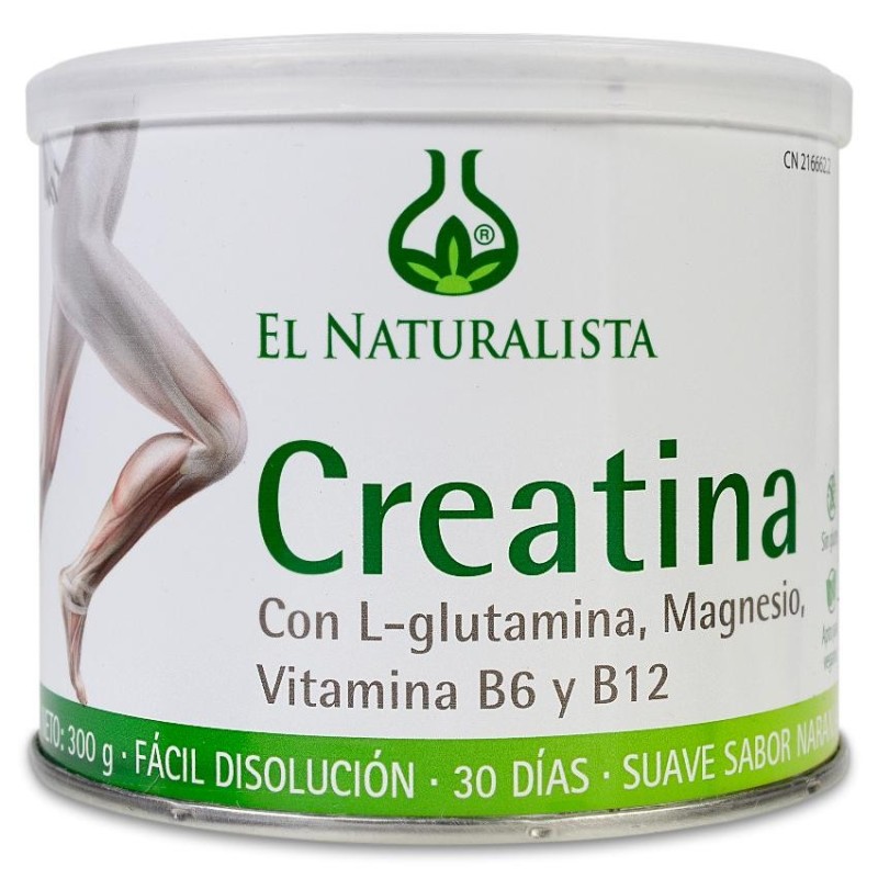 Creatina el Naturalista 1 Bote 300 g Sabor Naranja
