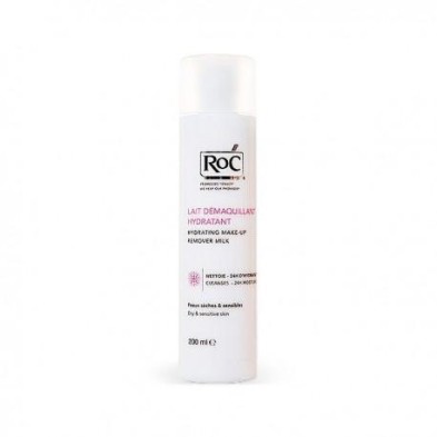 ROC LECHE LIMPIADORA HIDRATANTE PIEL SECA Y SENSIBLE 200 ML