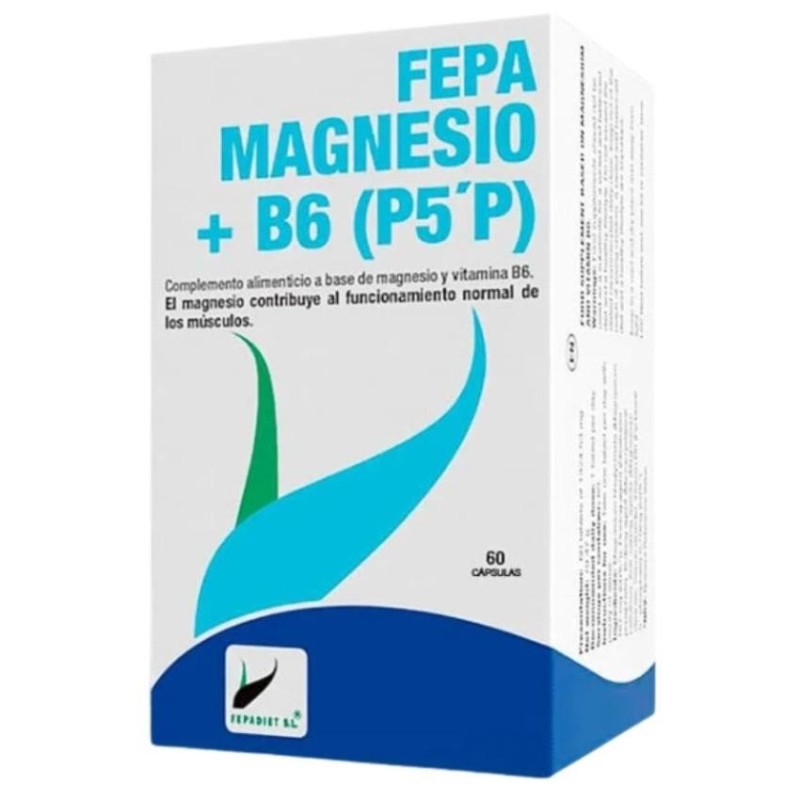 Fepa Magnesio + B6 p5p 60caps