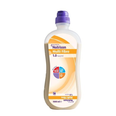 Nutrison Multi Fibre 8 Optribotles 1000 ml Sabor Neutro