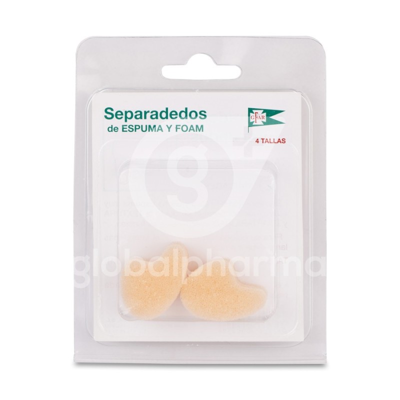 Separadedos Espum Generi Gd 2u