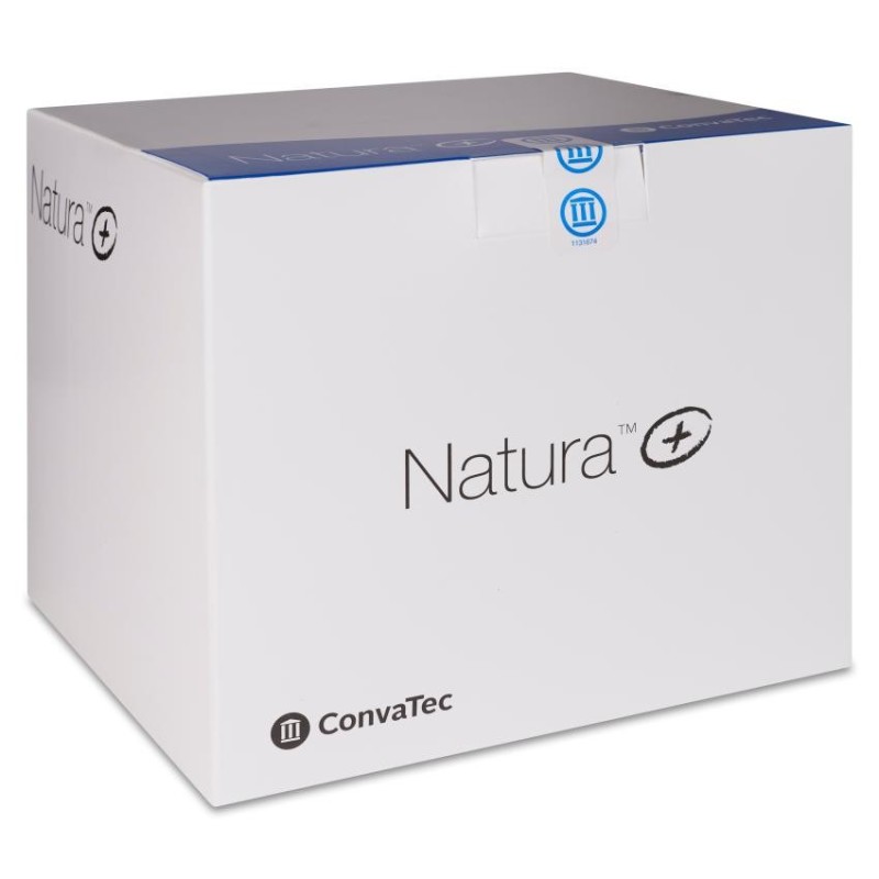 Bolsas Colostomía Natura Cerrada Flexible 30 Bolsas + 7 Apósitos 45 mm