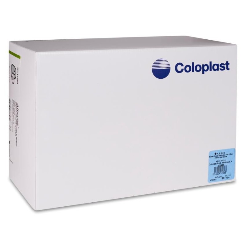 Bolsas de Colostomía de Sistema Doble con Placa y Cierre Especial Sensura Click 3p Midi Opaca 40 mm 30 + 7 Unidades