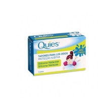 QUIES TAPONES OIDOS NATACION SILICONA 6 UNIDADES