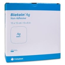 Apósito Estéril Biatain Ag Non-adhesive 3 Unidades 15 x 15 cm