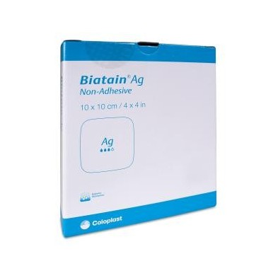 Apósito Estéril Biatain Ag Non-adhesive 3 Unidades 10 x 10 cm