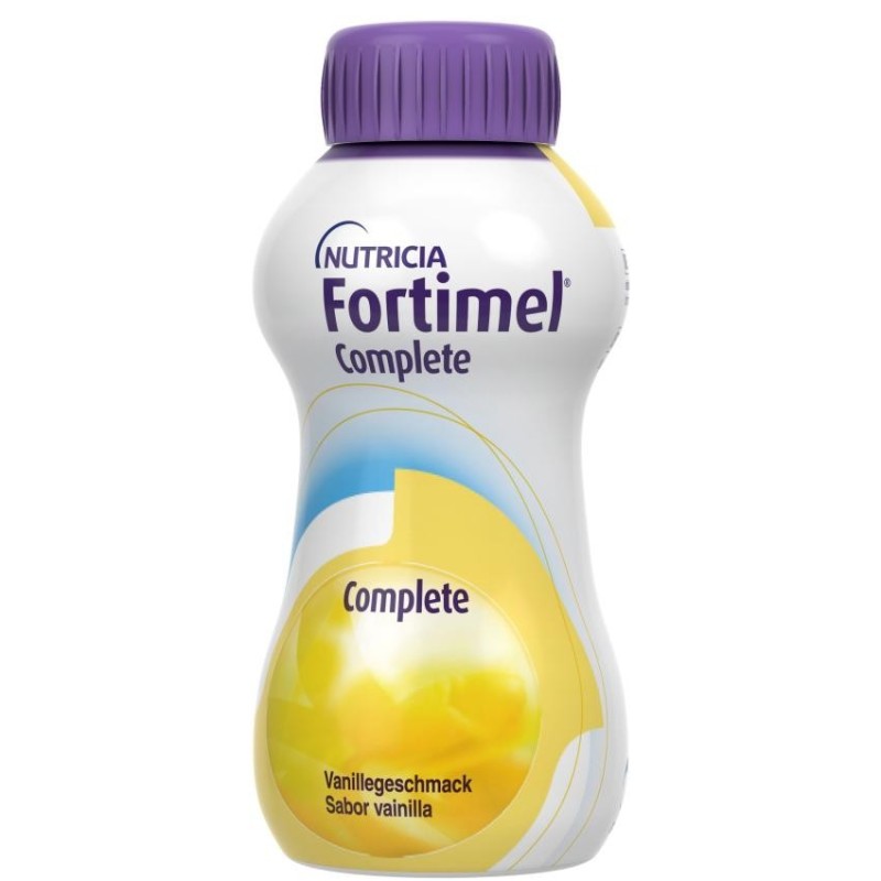 Fortimel Complete 24 Botellas 200 ml Sabor Vainilla