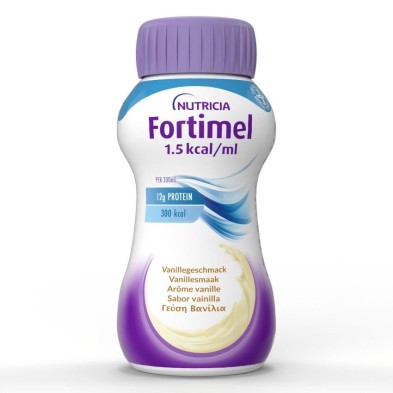 Fortimel 1.5 Kcal 24 Botellas 200 ml Sabor Vainilla
