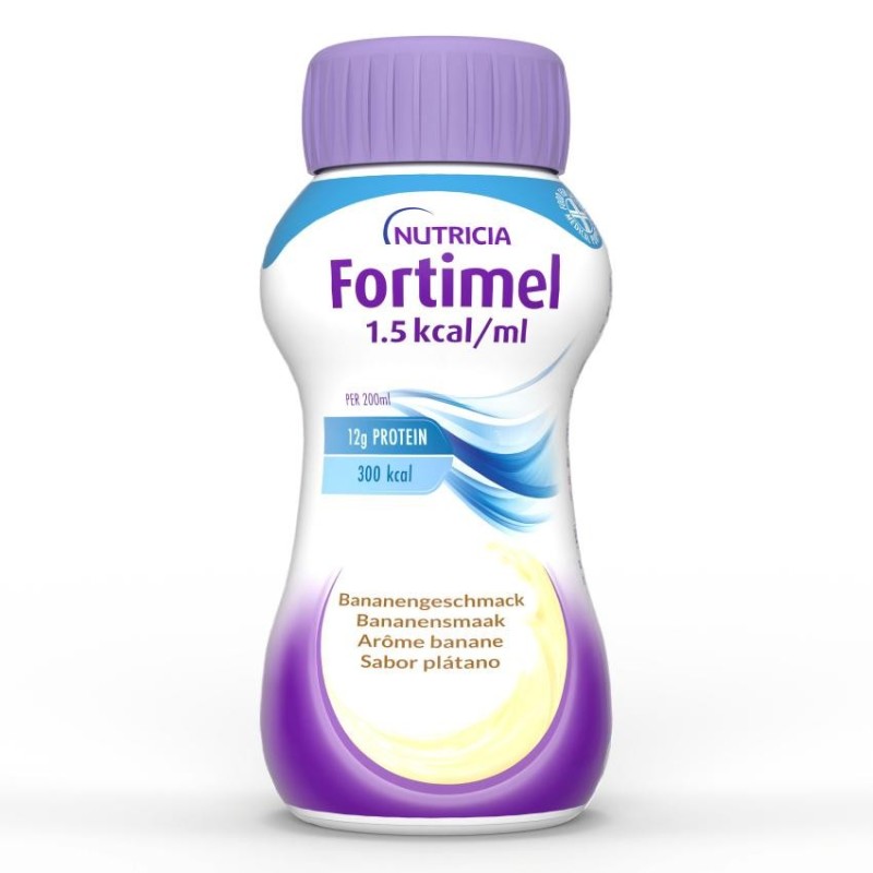 Fortimel 1.5 Kcal 24 Botellas 200 ml Sabor Plátano