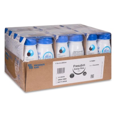 Fresubin Energy Fibre Drink 24 Botellas 200 ml Sabor Chocolate