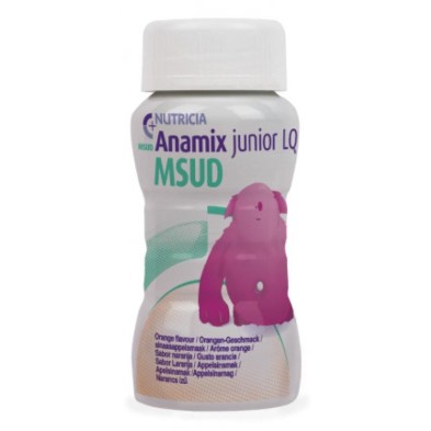 Msud Anamix Junior Lq 36 Botellas 125 ml Sabor Naranja
