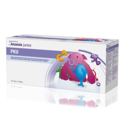 PKU Anamix Junior 30 Sobres 36 g Sabor Frutas del Bosque