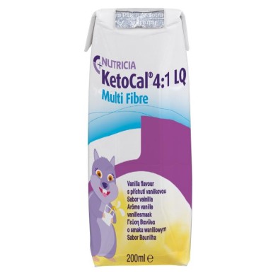 Ketocal 4:1 Lq Multi Fibre 32 Briks 200 ml Sabor Vainilla