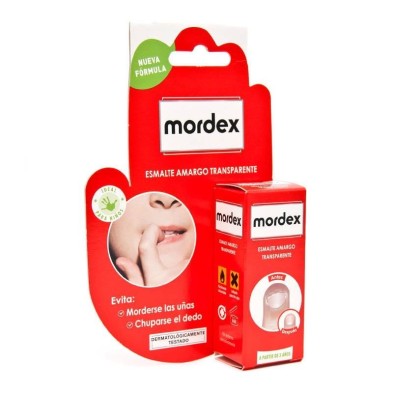 MORDEX ESMALTE AMARGO TRANSPARENTE 9 ML
