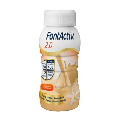 Fontactiv 2.0 - 24 Botellas 200 ml Sabor Vainilla