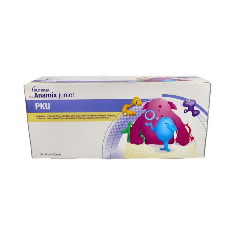 PKU Anamix Junior 30 Sobres 36 g Sabor Naranja