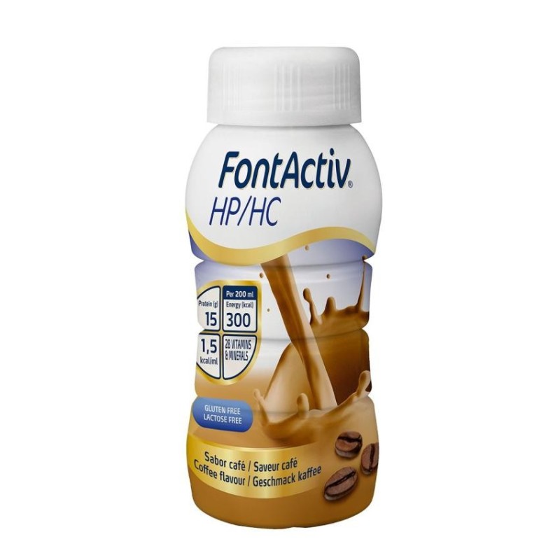 Fontactiv Hp/hc 24 Botellas 200 ml Sabor Café