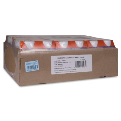 Fontactiv 2.0 - 24 Botellas 125 ml Sabor Vainilla