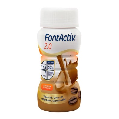 Fontactiv 2.0 - 24 Botellas 125 ml Sabor Café