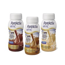 Fontactiv Hp/hc 24 Botellas 200 ml Multisabor (8 Vainilla / 8 Café / 8 Chocolate)
