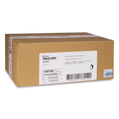 Neocate Junior 6 Botes 400 g Sabor Fresa