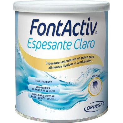 Espesante Claro Fontactiv 6 Botes 250 g Sabor Neutro