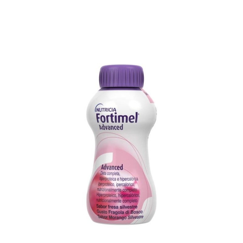 Fortimel Advanced 32 Botellas 200 ml Sabor Fresa