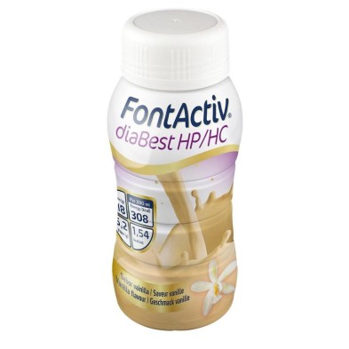 Fontactiv Diabest Hp/hc 24 Botellas 200 ml Sabor Vainilla
